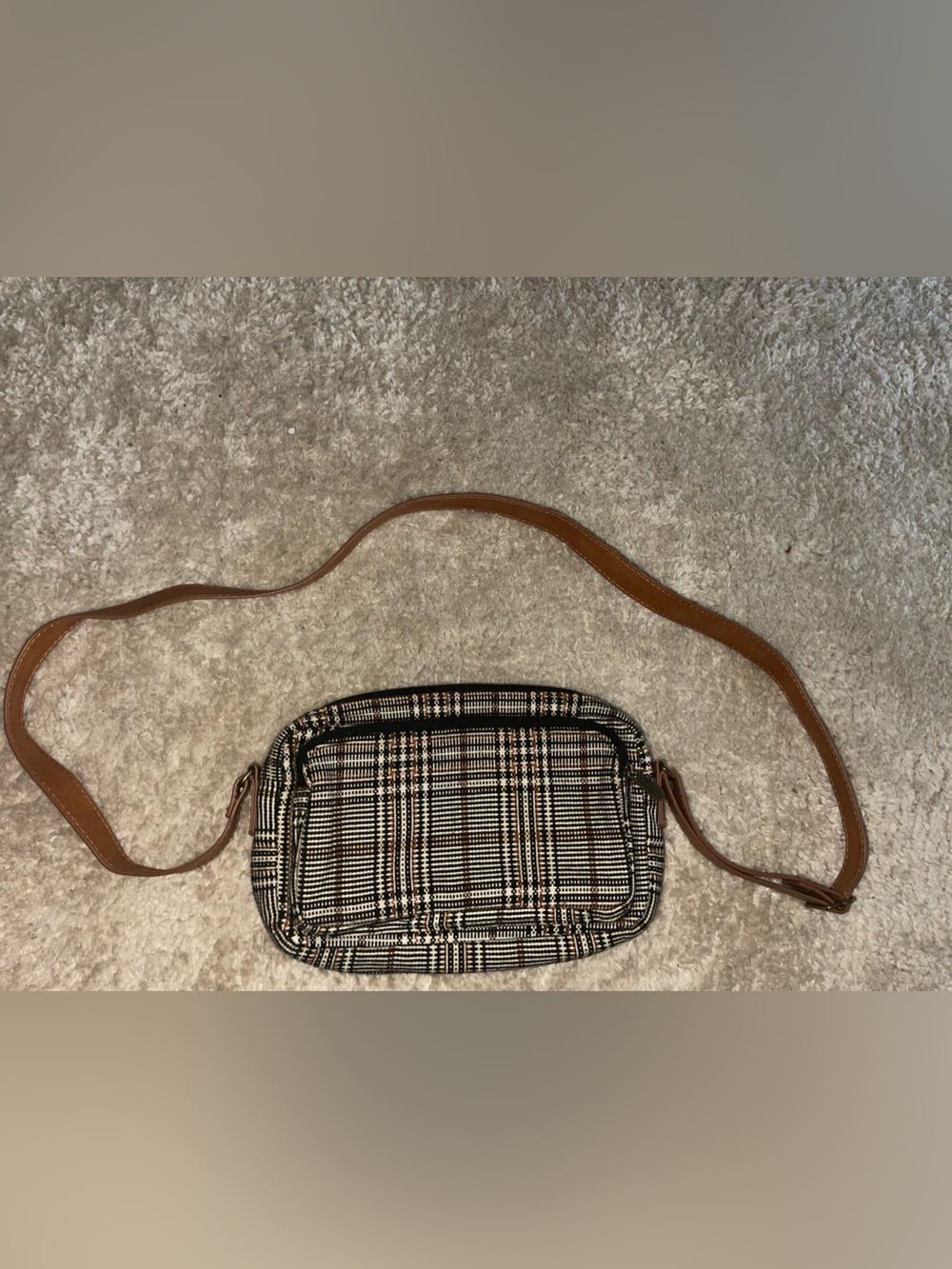 thirty-one Black Interior Zippered Pouch
